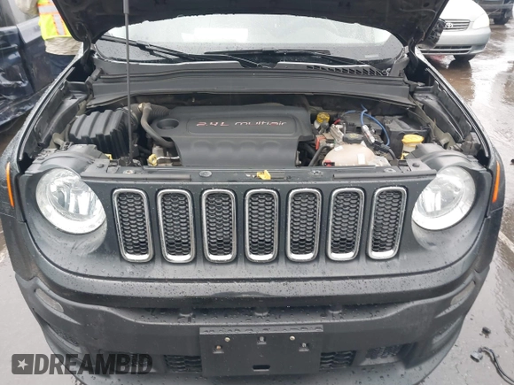 2017 Jeep Renegade Sport with VIN ZACCJBABXHPE67437, listed as a IAAI auction lot 41860179 with 135,381 mi miles and . Bid and sale history available at carsss.com. Image 10.