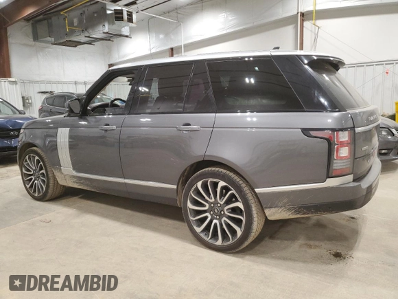 2016 Land Rover Range Rover Autobiography with VIN SALGV2EF0GA287636, listed as a Copart auction lot 51229324 with 108,905 mi miles and Non Repairable. Bid and sale history available at DreamBid. Image 2.