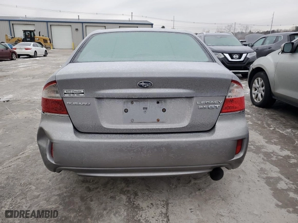 2008 Subaru Legacy (Natl) GT Ltd with VIN 4S3BL676984222909, listed as a Copart auction lot 44325705 with NaN miles and Clean Title. Bid and sale history available at carsss.com. Image 6.