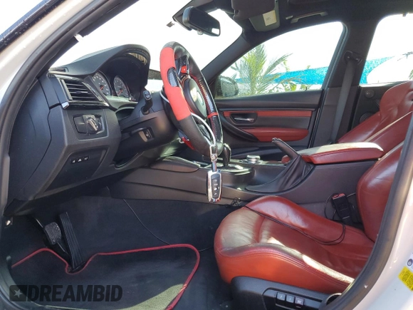 2015 BMW M3 with VIN WBS3C9C56FP803839, listed as a Copart auction lot 70249643 with 123,655 mi miles. Bid and sale history available at carsss.com. Image 7.