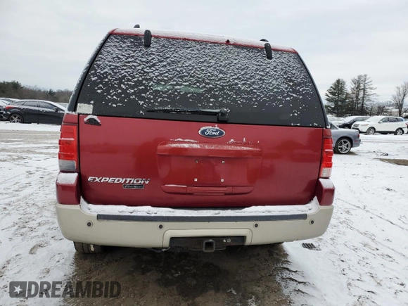 2006 Ford Expedition Eddie Bauer with VIN 1FMFU18516LA48596, listed as a Copart auction lot 89059325 with Not provided miles and Salvage title. Bid and sale history available at DreamBid. Image 6.
