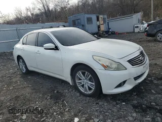 2011 Infiniti G25 Sedan x with VIN JN1DV6ARXBM451664, listed as a Copart auction lot 83457754 with 0 mi miles and Clean Title. Bid and sale history available at carsss.com. Image 4.
