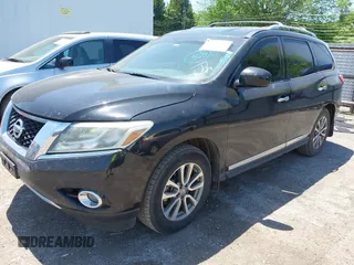 2014 Nissan Pathfinder SV z VIN 5N1AR2MMXEC684429, wystawiony jako IAAI lot #42233673 z przebiegiem 135 593 mil mil oraz . Historia ofert i sprzedaży dostępna na DreamBid. Obrazek 17.