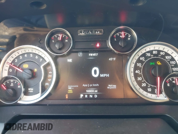 2018 Ram 1500 Big Horn with VIN 3C6RR7LG2JG241027, listed as a IAAI auction lot 41630118 with 103,033 mi miles. Bid and sale history available at carsss.com. Image 7.
