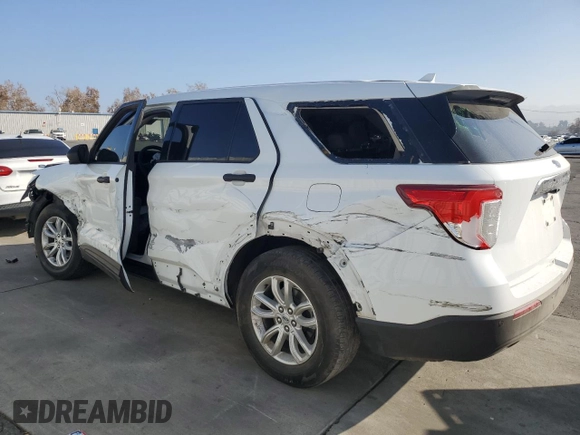 2020 Ford Explorer with VIN 1FMSK7BH3LGA29546, listed as a Copart auction lot 86921844 with 137,311 mi miles and Salvage Title. Bid and sale history available at carsss.com. Image 2.