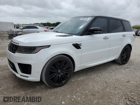 2018 Land Rover Range Rover Sport HSE Dynamic with VIN SALWV2SV9JA413474, listed as a Copart auction lot 59893145 with 113,443 mi miles and Clean title. Bid and sale history available at DreamBid. Image 1.