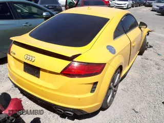 2019 Audi TTS z VIN TRUA1AFV0K1002375, wystawiony jako Copart lot #43124632 z przebiegiem 25 607 mil mil oraz . Historia ofert i sprzedaży dostępna na DreamBid. Obrazek 4.
