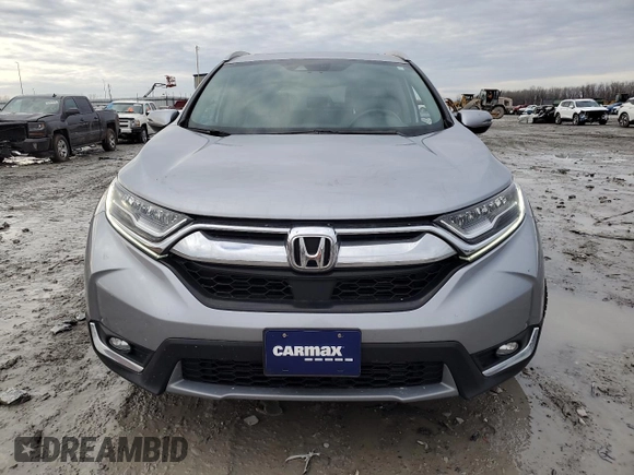 2019 Honda CR-V Touring with VIN JHLRW2H9XKX000749, listed as a Copart auction lot 45357965 with 55,523 mi miles and Salvage Title. Bid and sale history available at carsss.com. Image 5.