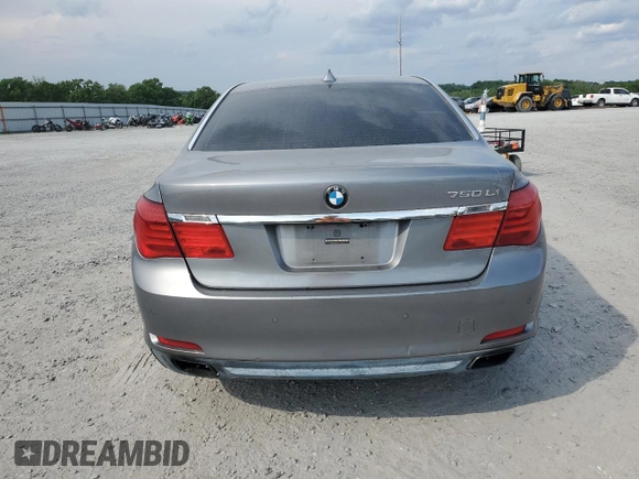 2009 BMW 7 Series 750Li with VIN WBAKB83589CY58639, listed as a Copart auction lot 54968705 with 211,516 mi miles and Clean Title. Bid and sale history available at DreamBid. Image 7.