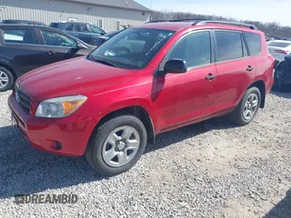 2007 Toyota RAV4 with VIN JTMBD33V576033542, listed as a IAAI auction lot 41867715 with 130,538 mi miles. Bid and sale history available at carsss.com. Image 2.