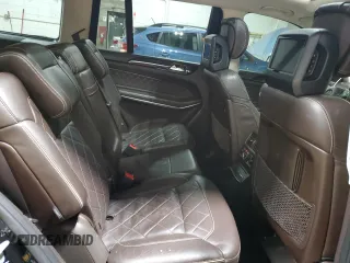 2017 Mercedes-Benz GLS 550 with VIN 4JGDF7DE1HA918632, listed as a Copart auction lot 49930205 with 122,610 mi miles and Salvage title. Bid and sale history available at DreamBid. Image 11.