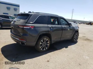2022 Jeep Grand Cherokee Overland with VIN 1C4RJYD66N8716069, listed as a Copart auction lot 53186905 with Not provided miles and Salvage title. Bid and sale history available at DreamBid. Image 3.