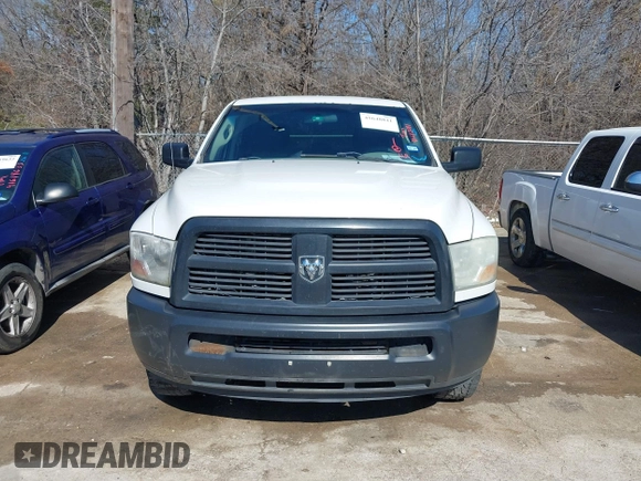 2012 Ram 2500 ST with VIN 3C6TD5HT7CG189198, listed as a IAAI auction lot 41648841 with 1 mi miles. Bid and sale history available at carsss.com. Image 11.