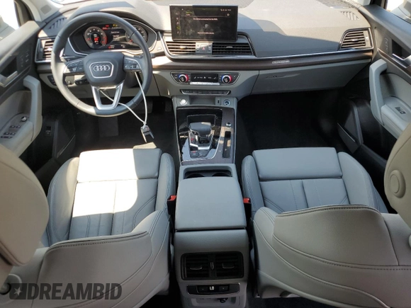 2024 Audi Q5 S line Premium Plus with VIN WA1EAAFY0R2149798, listed as a Copart auction lot 63497095 with 5,068 mi miles and Salvage title. Bid and sale history available at DreamBid. Image 8.