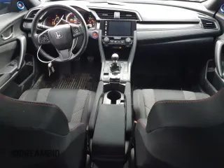 2017 Honda Civic Si with VIN 2HGFC3A5XHH753301, listed as a Copart auction lot 51125385 with 66,238 mi miles and Salvage Title. Bid and sale history available at DreamBid. Image 8.