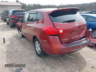 2010 Nissan Rogue S with VIN JN8AS5MT9AW019505, listed as a IAAI auction lot 41931597 with Not Provided miles and . Bid and sale history available at DreamBid. Image 3.