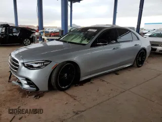 2024 Mercedes-Benz S 580 с VIN W1K6G7GBXRA248887, выставлен на аукционе Copart как лот 43145515 с пробегом 18 438 миль миль и Списание • Salvage title. История ставок и продаж доступна на DreamBid. Изображение 1.