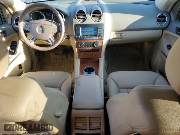 2007 Mercedes-Benz M 350 with VIN 4JGBB86E87A200743, listed as a Copart auction lot 49951635 with 184,036 mi miles and Salvage Title. Bid and sale history available at DreamBid. Image 8.