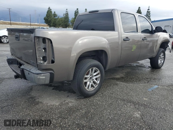2013 GMC Sierra 1500 SLE with VIN 3GTP1VE07DG285024, listed as a Copart auction lot 48329945 with 146,459 mi miles and Salvage title. Bid and sale history available at DreamBid. Image 3.