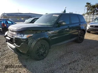 2014 Land Rover Range Rover Sport Supercharged with VIN SALWR2TF7EA375972, listed as a Copart auction lot 49455615 with 111,561 mi miles and Salvage Title. Bid and sale history available at carsss.com. Image 1.