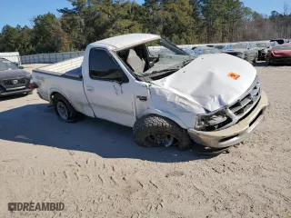 1998 Ford F-150 Standard with VIN 1FTZF18W3WNB48174, listed as a Copart auction lot 83483844 with 0 mi miles and Salvage Title. Bid and sale history available at carsss.com. Image 4.