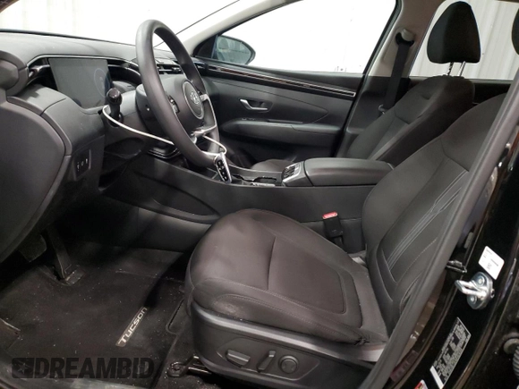 2024 Hyundai Tucson SEL with VIN 5NMJBCDE4RH424204, listed as a Copart auction lot 49596235 with 14,847 mi miles and Salvage Title. Bid and sale history available at carsss.com. Image 7.