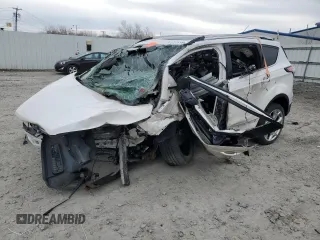 2017 Ford Escape Titanium with VIN 1FMCU9JD7HUC92043, listed as a Copart auction lot 52312455 with 0 mi miles and Non Repairable. Bid and sale history available at carsss.com. Image 1.