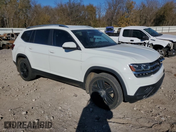 2018 Volkswagen Atlas S z VIN 1V2AR2CA4JC521361, wystawiony jako Copart lot #81990544 z przebiegiem 102 809 mil mil oraz Szkoda całkowita • Salvage title. Historia ofert i sprzedaży dostępna na DreamBid. Obrazek 4.