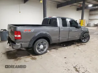 2007 Ford F-150 XLT with VIN 1FTPX12547NA66198, listed as a Copart auction lot 81275474 with 212,538 mi miles and Salvage Title. Bid and sale history available at carsss.com. Image 3.