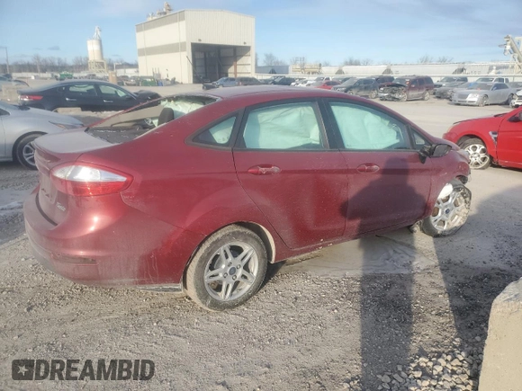 2017 Ford Fiesta SE with VIN 3FADP4BJ4HM125852, listed as a Copart auction lot 89337965 with 134,428 mi miles and Salvage Title. Bid and sale history available at DreamBid. Image 3.