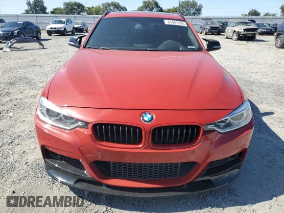 2014 BMW 3 Series 328d xDrive with VIN WBA3K5C57EKT33199, listed as a Copart auction lot 61461245 with 114,134 mi miles and Salvage title. Bid and sale history available at DreamBid. Image 5.