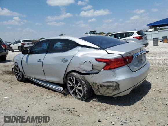 2016 Nissan Maxima S with VIN 1N4AA6APXGC907224, listed as a Copart auction lot 53227235 with 115,911 mi miles and Salvage Title. Bid and sale history available at DreamBid. Image 2.