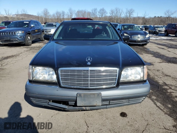 1995 Mercedes-Benz S 320 with VIN WDBGA32E4SA277249, listed as a Copart auction lot 45937425 with 146,730 mi miles and Clean Title. Bid and sale history available at DreamBid. Image 5.