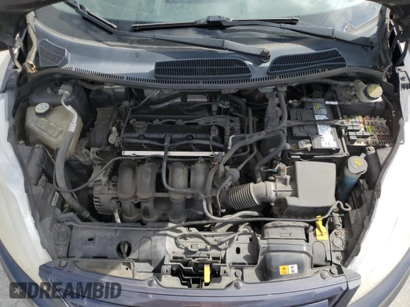 2012 Ford Fiesta S with VIN 3FADP4AJXCM198282, listed as a Copart auction lot 59572865 with 177,455 mi miles and Salvage title. Bid and sale history available at DreamBid. Image 11.