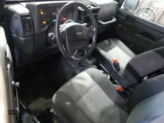 2005 Jeep Wrangler Unlimited with VIN 1J4FA44SX5P315486, listed as a Copart auction lot 46854145 with 199,585 mi miles and Salvage Title. Bid and sale history available at carsss.com. Image 8.