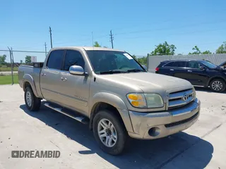 2004 Toyota Tundra SR5 with VIN 5TBET34124S437317, listed as a IAAI auction lot 42255393 with 308,387 mi miles and . Bid and sale history available at DreamBid. Image 1.
