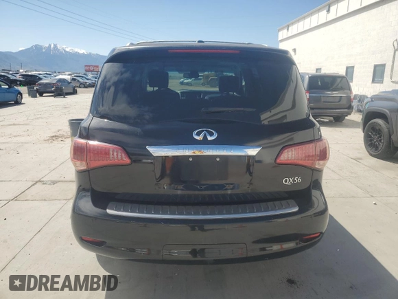 2012 Infiniti QX56 8-passenger z VIN JN8AZ2NCXC9317541, wystawiony jako Copart lot #57719945 z przebiegiem 200 069 mil mil oraz Czysty tytuł • Clean title. Historia ofert i sprzedaży dostępna na DreamBid. Obrazek 6.