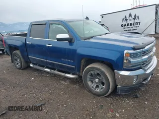 2017 Chevrolet Silverado 1500 LTZ with VIN 3GCUKSEC4HG294598, listed as a IAAI auction lot 41657593 with 116,618 mi miles and . Bid and sale history available at DreamBid. Image 1.