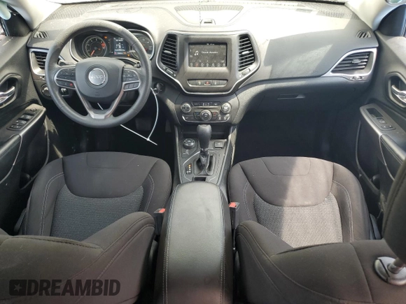 2021 Jeep Cherokee Latitude с VIN 1C4PJMCB8MD245109, выставлен на аукционе Copart как лот 52233305 с пробегом 27 808 миль миль и Списание • Salvage title. История ставок и продаж доступна на DreamBid. Изображение 8.