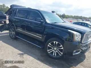 2017 GMC Yukon Denali with VIN 1GKS2CKJ6HR352408, listed as a IAAI auction lot 41868567 with 120,563 mi miles. Bid and sale history available at carsss.com. Image 1.