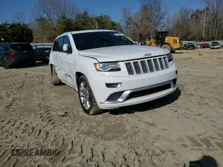 2015 Jeep Grand Cherokee Summit with VIN 1C4RJFJG9FC794992, listed as a Copart auction lot 42790355 with 74,044 mi miles and Salvage Title. Bid and sale history available at DreamBid. Image 12.