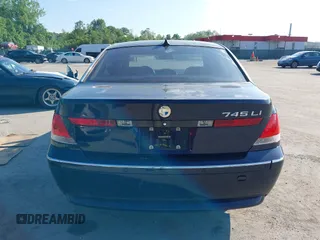 2005 BMW 7 Series 745Li with VIN WBAGN63515DS58163, listed as a IAAI auction lot 42133398 with 108,877 mi miles and . Bid and sale history available at DreamBid. Image 17.