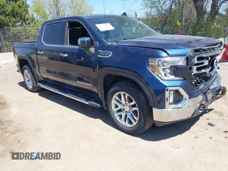 2021 GMC Sierra 1500 SLT z VIN 3GTU9DED3MG240509, wystawiony jako IAAI lot #42217411 z przebiegiem 57 785 mil mil oraz . Historia ofert i sprzedaży dostępna na DreamBid. Obrazek 1.