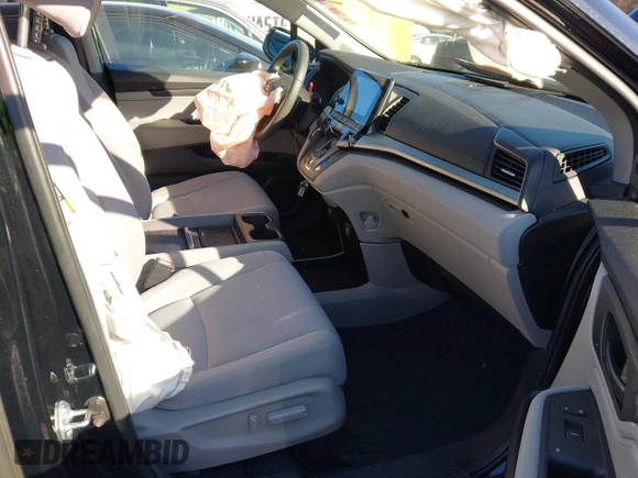 2021 Honda Odyssey EX with VIN 5FNRL6H53MB010305, listed as a IAAI auction lot 41028592 with 39,368 mi miles and . Bid and sale history available at DreamBid. Image 5.