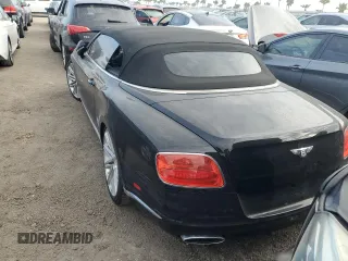 2014 Bentley Continental GT with VIN SCBGC3ZA9EC089787, listed as a Copart auction lot 74439864 with Not Provided miles and Salvage Title. Bid and sale history available at DreamBid. Image 6.