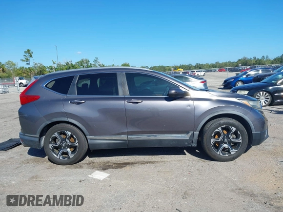 2017 Honda CR-V Touring with VIN 2HKRW1H91HH505686, listed as a IAAI auction lot 41805226 with 120,760 mi miles. Bid and sale history available at carsss.com. Image 13.