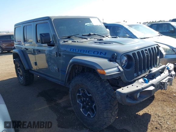 2022 Jeep Wrangler Unlimited Rubicon with VIN 1C4JJXR61NW160832, listed as a IAAI auction lot 39421092 with 32,347 mi miles and . Bid and sale history available at DreamBid. Image 1.