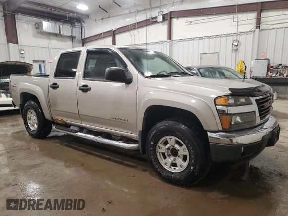 2004 GMC Canyon 1SB SLE Z85 with VIN 1GTDT136X48104906, listed as a Copart auction lot 84736164 with 173,169 mi miles and Clean Title. Bid and sale history available at carsss.com. Image 4.
