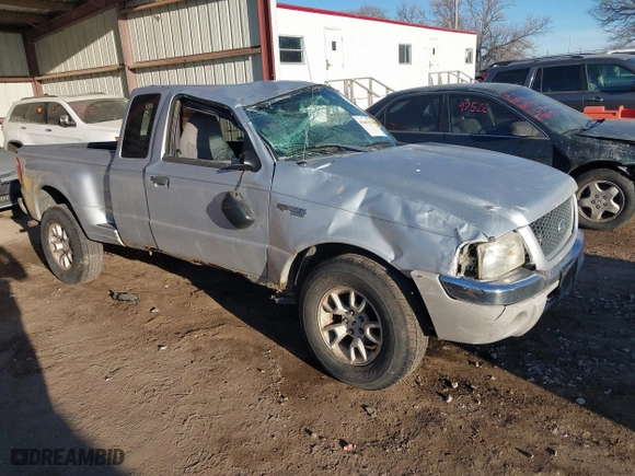 2001 Ford Ranger XL Fleet with VIN 1FTZR15U31PA46008, listed as a IAAI auction lot 41667531 with 85,468 mi miles. Bid and sale history available at carsss.com. Image 1.
