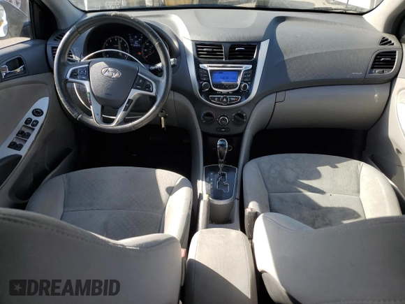 2012 Hyundai Accent SE with VIN KMHCU5AE6CU052167, listed as a Copart auction lot 52408755 with 184,652 mi miles and Clean Title. Bid and sale history available at carsss.com. Image 8.